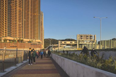 Çapraz körfez bağlantısındaki yaya ve bisiklet hattı, 18 Aralık 2022