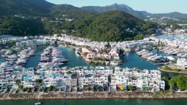 Marina Koyu ve Hebe Haven Sai Kung Bölgesi 19 Aralık 2022