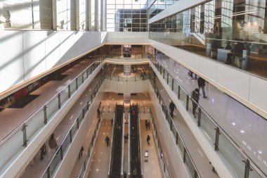 21 Aralık 2022 Shatin 'deki alışveriş merkezi.