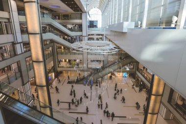 21 Aralık 2022 Shatin 'deki alışveriş merkezi.