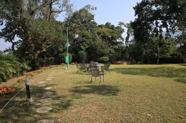 4 Kasım 2012 Zonta White House 'daki bir çimenlikte çiçek tarhı