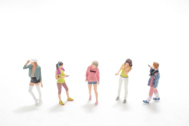 Borad 'daki kadın figürü.