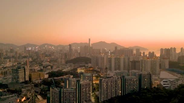 Paisaje Urbano Península Kowloon Shek Kip Mei Marzo 2022 — Vídeo de stock