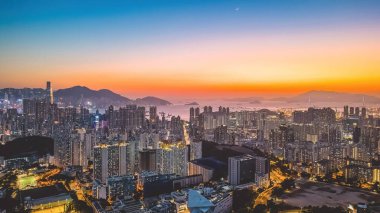 Batı Kowloon Yarımadası, Hong Kong 2 Mart 2022