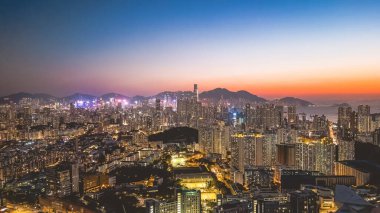 Batı Kowloon Yarımadası, Hong Kong 2 Mart 2022