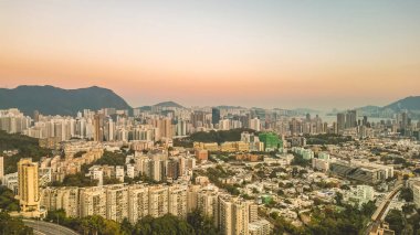 Kowloon Tong, Hong Kong manzaralı, 2 Mart 2022