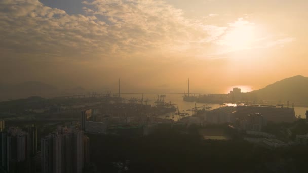 香港天桥与石桥2022年12月31日 — 图库视频影像