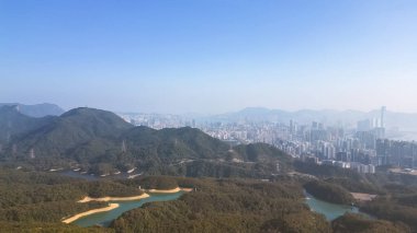 31 Aralık 2022 Kowloon Reservoir, Kam Shan Country Park, Hong Kong