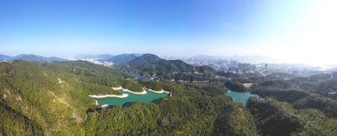 31 Aralık 2022 Kowloon Reservoir, Kam Shan Country Park, Hong Kong