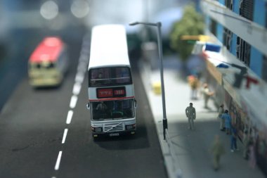 Minyatür şehir, ölçekli şehrin eğlencesi, hk 12 Ağustos 2012