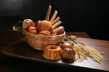 Ekmek ve buğdaylı durgun hayat