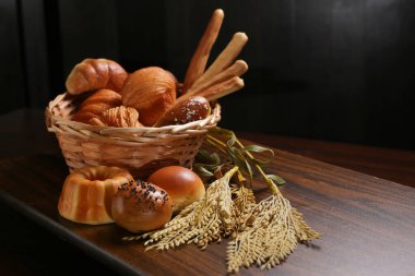 Ekmek ve buğdaylı durgun hayat