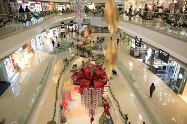 Festival Yürüyüşü bir zamanlar Hong Kong 'un en büyük alışveriş merkeziydi. 28 Kasım 2012