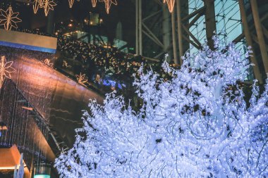 1 Aralık 2012 Noel ağacı süslemesi alışveriş merkezi, Hong Kong 'da