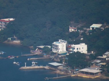 23 Aralık 2012 'de Ma Nam Wat' taki balık çiftliği, sai kung