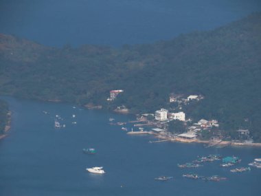 23 Aralık 2012 'de Ma Nam Wat' taki balık çiftliği, sai kung