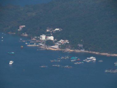 23 Aralık 2012 'de Ma Nam Wat' taki balık çiftliği, sai kung