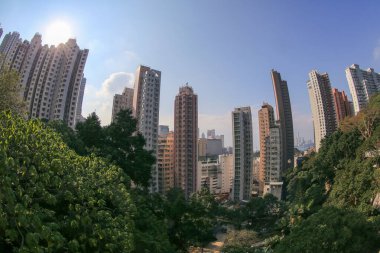 9 Aralık 2012 Tai Hang Causeway Körfezi 'nin güneydoğusunda bir bölge.