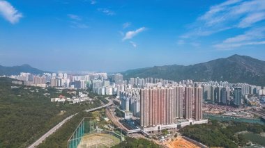 Sun Tuen Mun Merkezi, Tuen Mun, Hong Kong 6 Ocak 2022