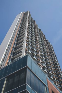 Tuen Mun yerleşim alanının manzarası 6 Ocak 2023