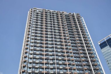 Tuen Mun yerleşim alanının manzarası 6 Ocak 2023