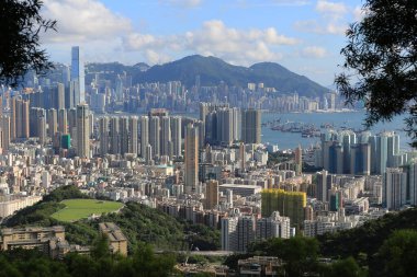 7 Temmuz 2012 Hong Kong 'daki Mega konut binaları