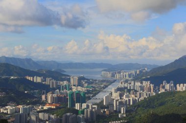 7 Temmuz 2012 Sha Tin, Hong Kong İkamet Alanı