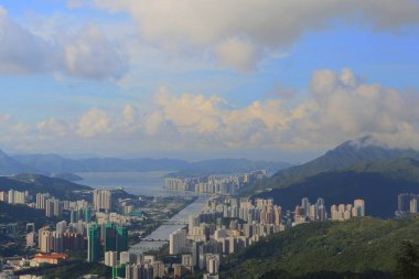 7 Temmuz 2012 Sha Tin, Hong Kong İkamet Alanı