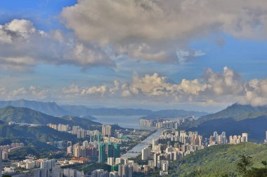 7 Temmuz 2012 Sha Tin, Hong Kong İkamet Alanı