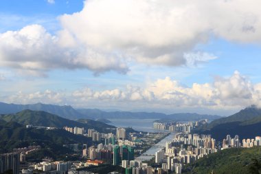 7 Temmuz 2012 Sha Tin, Hong Kong İkamet Alanı