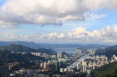 7 Temmuz 2012 Sha Tin, Hong Kong İkamet Alanı