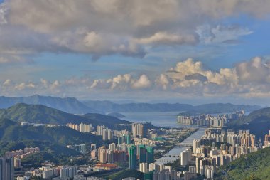 7 Temmuz 2012 Sha Tin, Hong Kong İkamet Alanı