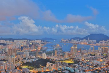 7 Temmuz 2012 Hong Kong 'daki Mega konut binaları