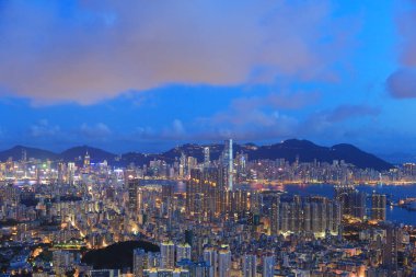 7 Temmuz 2012 Hong Kong 'daki Mega konut binaları