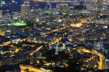 7 Temmuz 2012 Hong Kong 'daki Mega konut binaları