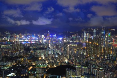 7 Temmuz 2012 Hong Kong 'daki Mega konut binaları