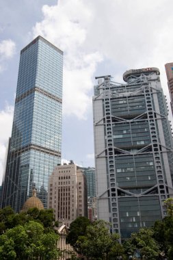 17 June 2006 modern architecture, office buildings in business district