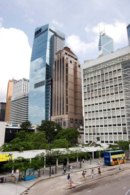 17 June 2006 modern architecture, office buildings in business district