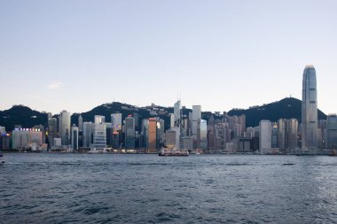 Hong Kong victoria harbour, Hong Kong Skyline 26 June 2006