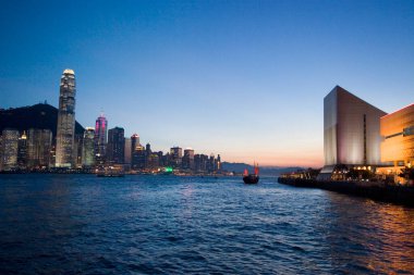 26 June 2006 Hong Kong Twilight and Night View from kowloon