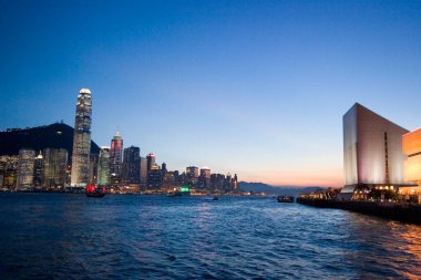 26 June 2006 Hong Kong Twilight and Night View from kowloon