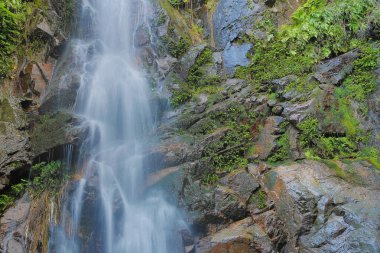 the Ng Tung Chai Waterfalls at the New Territories