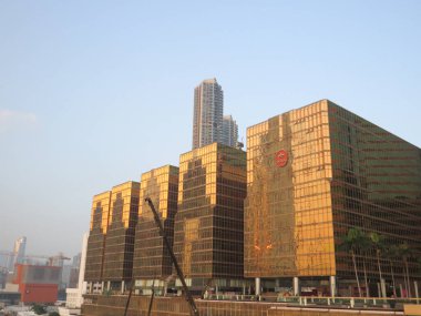 5 jan 2013 an office buildings at day, TST district.