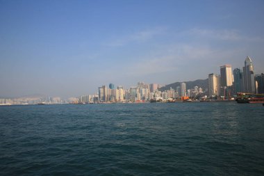 5 Jan 2013 the landscape of Hong Kong habour view of east