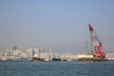 5 Jan 2013 A Hong Kong skylines ON BLUE SKY