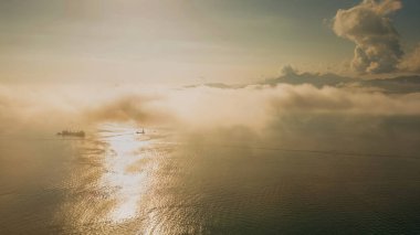 14 Jan 2023 the landscape of Sulphur Channel, Hong Kong