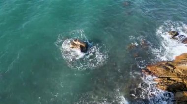 Sahilin manzarası, Hong Kong adası.