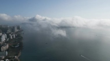 Sahilin manzarası, Sandy Körfezi Hong Kong, Çin