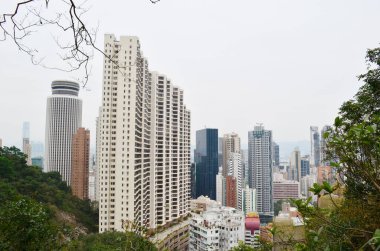 9 Feb 2013 the residential area at wan chai, hong kong