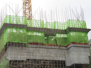 Modern apartment residential building , hong kong 15 jan 2013